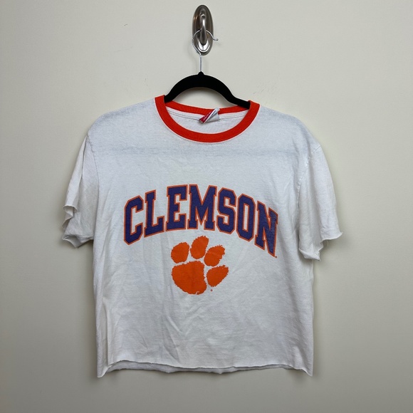 Champion Tops - Thrifted Clemson T-Shirt